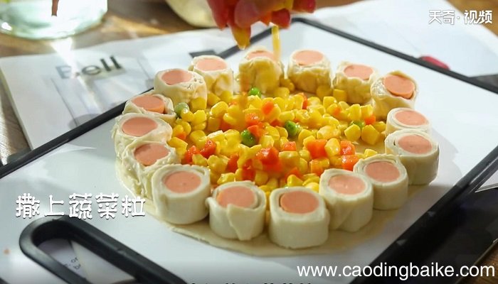 手抓饼披萨的做法 手抓饼披萨怎么做