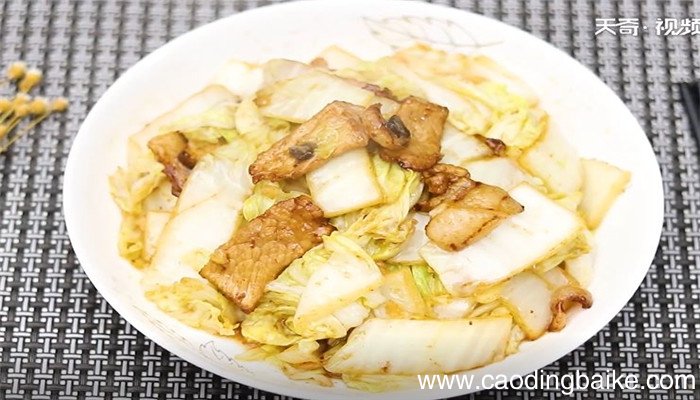 肉烧白菜怎么做 肉烧白菜的做法