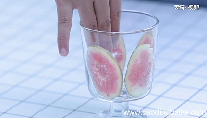 无花果酸奶的做法 无花果酸奶怎么做