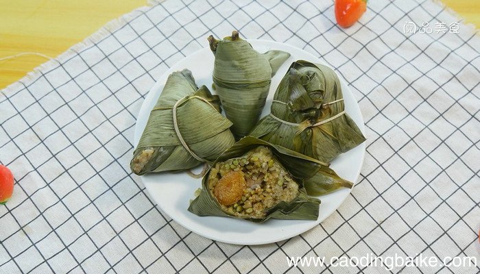 咸鸭蛋粽子的做法 咸鸭蛋粽子怎么做