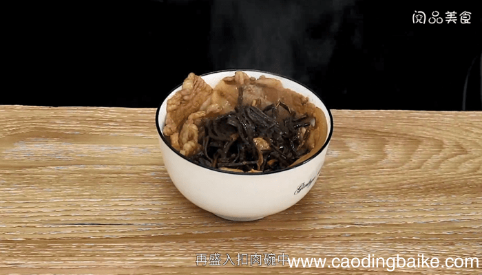 干豆角扣肉 干豆角扣肉怎么做好吃