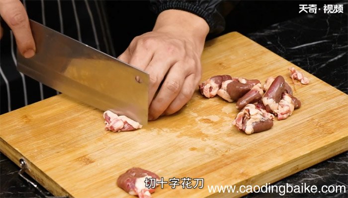大葱炒鸡心的做法 大葱炒鸡心怎么做