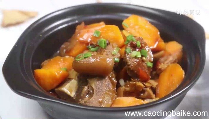 胡萝卜炖猪脚的做法 胡萝卜炖猪脚怎么做好吃
