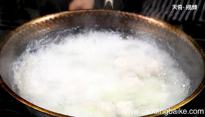 丸子冬瓜汤的做法 怎么做丸子冬瓜汤