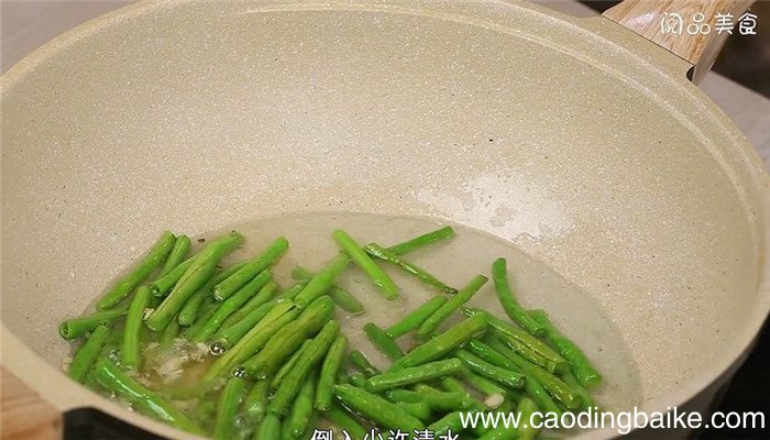 炒豇豆怎么做 炒豇豆的做法