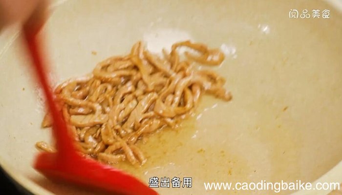 肉丝炒芥蓝的做法 肉丝炒芥蓝怎么做
