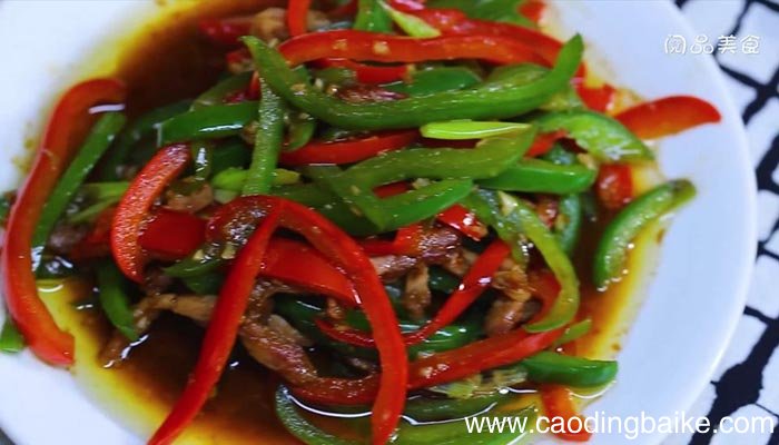 灯笼椒炒肉丝的做法 灯笼椒炒肉丝