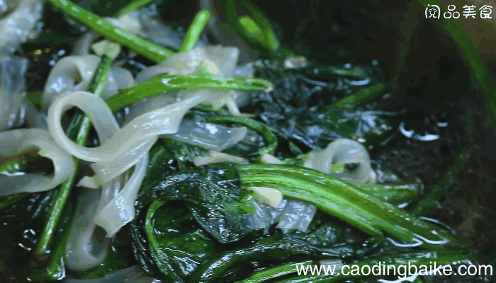 菠菜炖粉条的做法，菠菜炖粉条怎么做