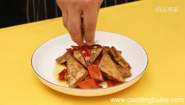 红烧豆腐干 红烧豆腐干的做法