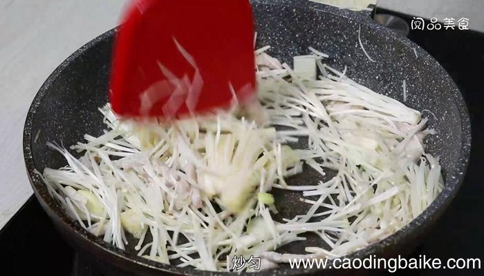金针菇炒肉丝的做法 金针菇炒肉丝怎么做
