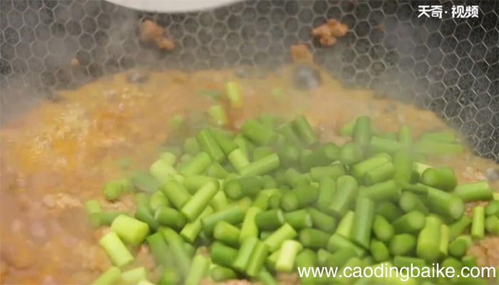 肉末蒜薹丁的做法 肉末蒜薹丁怎么做