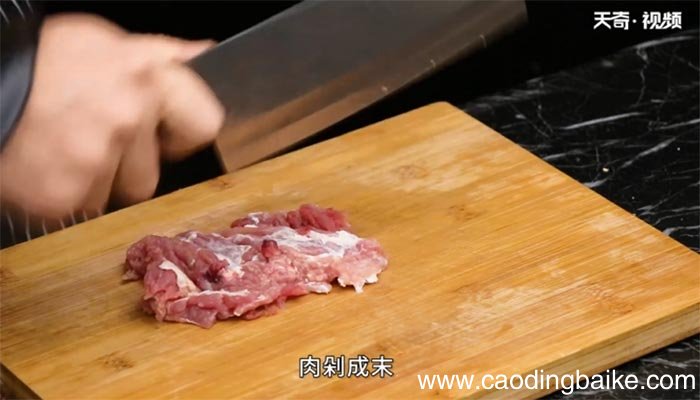 肉末蒜薹丁的做法 肉末蒜薹丁怎么做