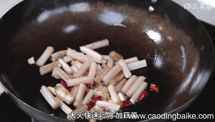 爆炒藕带做法爆炒藕带怎么做
