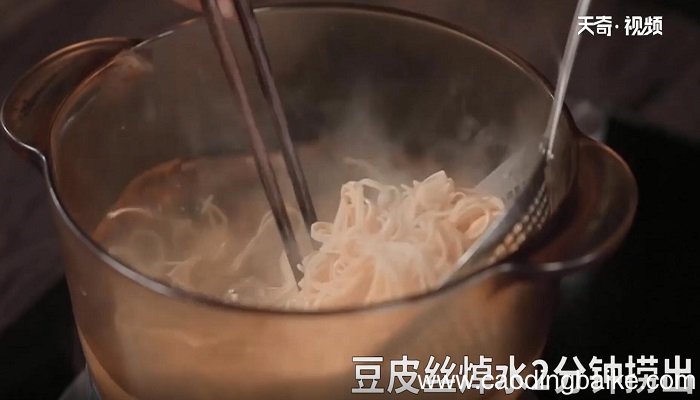 大煮干丝的做法 大煮干丝怎么做