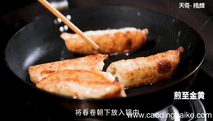 素春卷的做法 素春卷怎么做