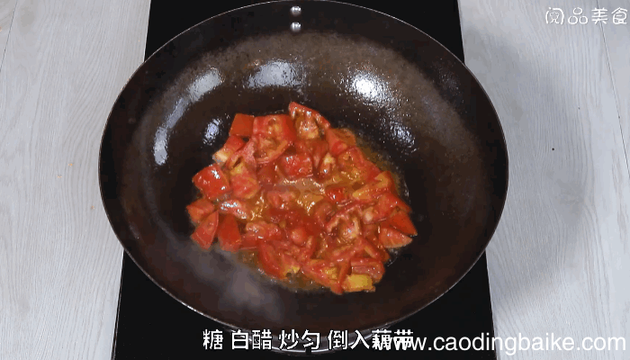 茄汁炒藕带做法 茄汁炒藕带怎么做