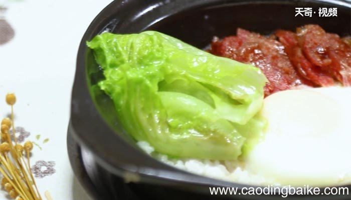腊味煲仔饭的做法 腊味煲仔饭怎么做