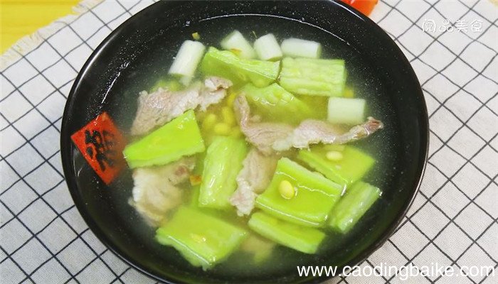 苦瓜黄豆猪肉汤的做法 苦瓜黄豆猪肉汤怎么做