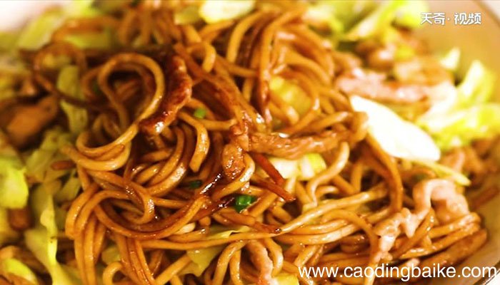 家常肉丝炒面怎么做 家常肉丝炒面