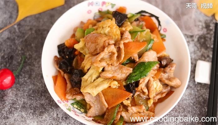 木须肉的做法 木须肉怎么做