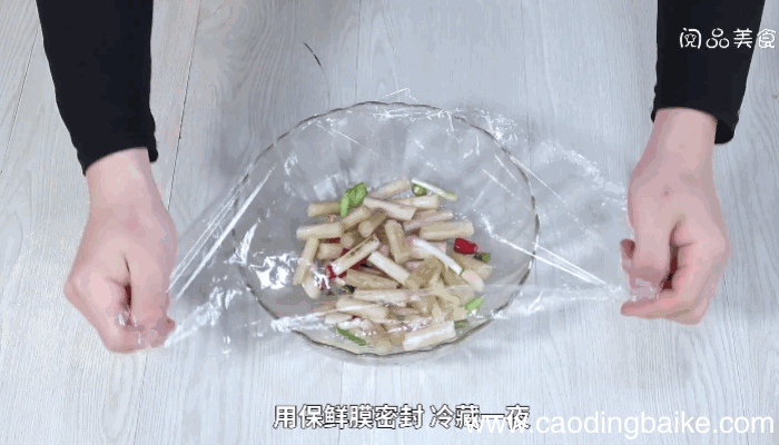 醋腌藕带做法醋腌藕带怎么做