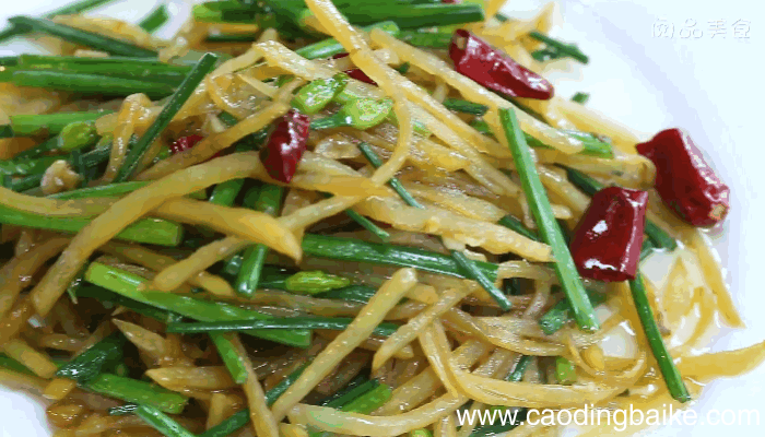 韭菜花炒土豆丝做法韭菜花炒土豆丝怎么做