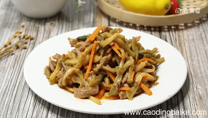 榨菜炒肉丝的做法 榨菜炒肉丝的做法