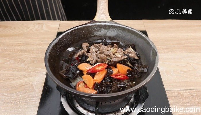 木耳牛肉片的做法 木耳牛肉片怎么做好吃