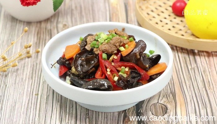木耳牛肉片的做法 木耳牛肉片怎么做好吃