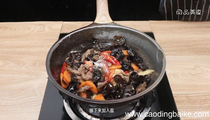 木耳牛肉片的做法 木耳牛肉片怎么做好吃