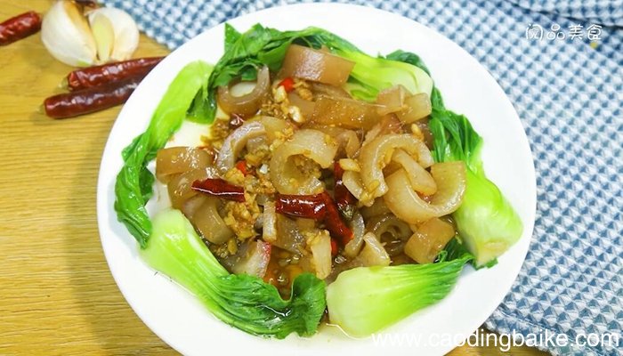 酸辣肉皮的做法 酸辣肉皮怎么做