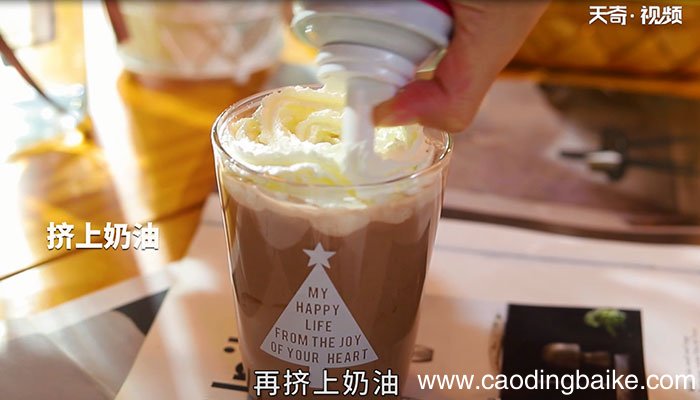 可可玛奇朵怎么做 可可玛奇朵的做法