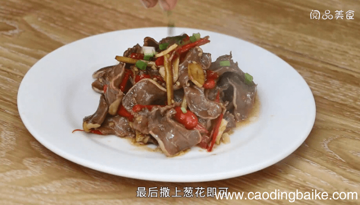 香辣猪舌 香辣猪舌怎么做好吃