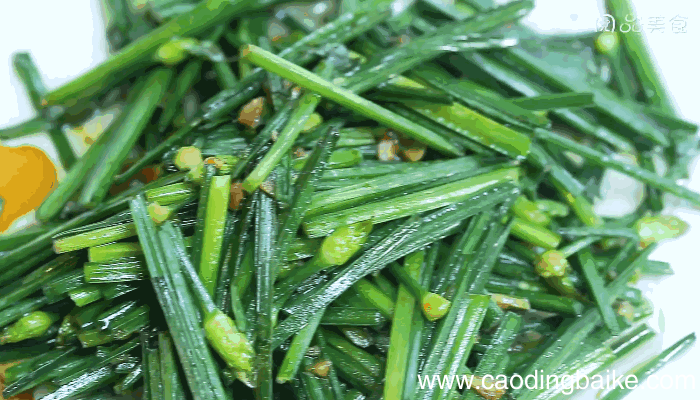清炒韭菜花做法清炒韭菜花怎么做