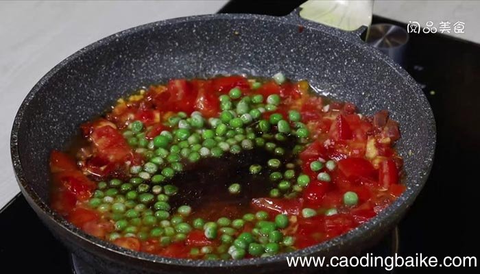 番茄焖青豆 番茄焖青豆详细做法
