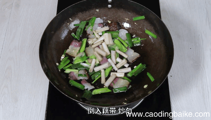 藕带炒腊肉做法藕带炒腊肉怎么做