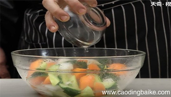 三色泡菜怎么做 三色泡菜的做法