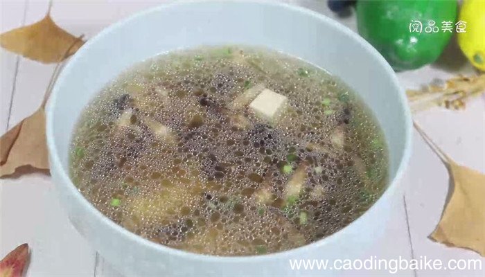 鸡枞菌豆腐汤怎么做 鸡枞菌豆腐汤做法是什么