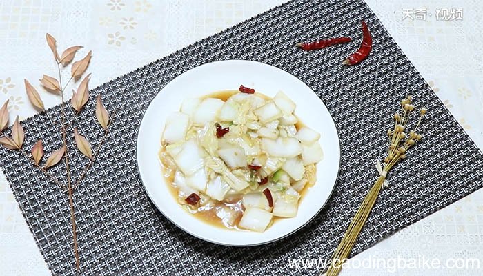 糖醋白菜的做法 糖醋白菜怎么做