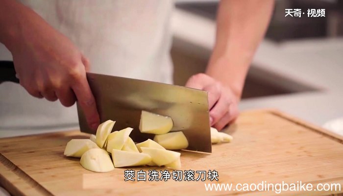 蚝油口蘑茭白的做法 蚝油口蘑茭白怎么做