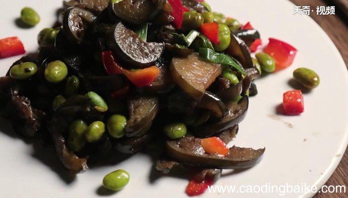 茄子烧毛豆的做法 茄子烧毛豆怎么做