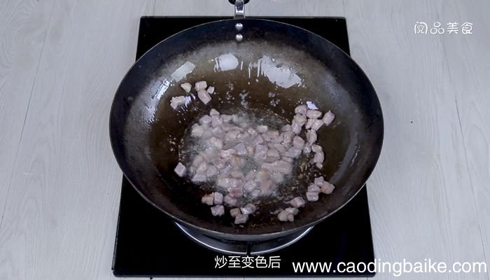 核桃炒肉丁怎么做核桃炒肉丁做法