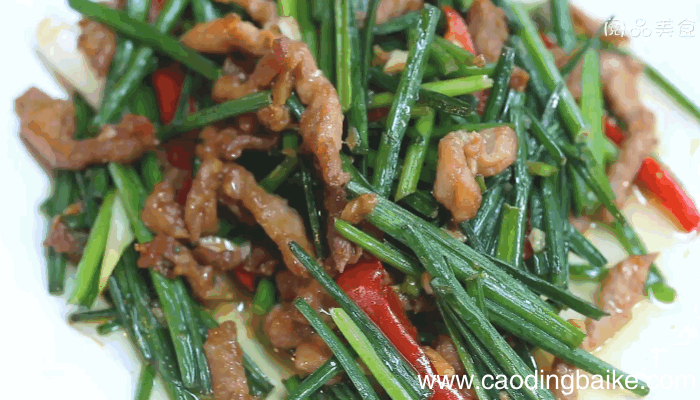 韭菜花炒肉丝做法韭菜花炒肉丝怎么做
