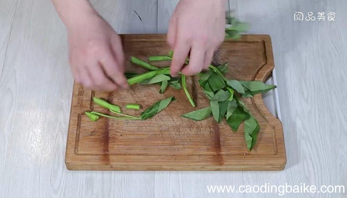 蒜泥蚝油空心菜的做法 蒜泥蚝油空心菜怎么做