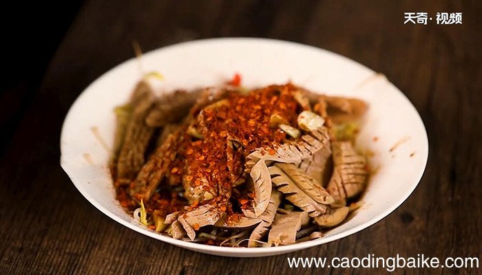 热炝腰花的做法 热炝腰花怎么做
