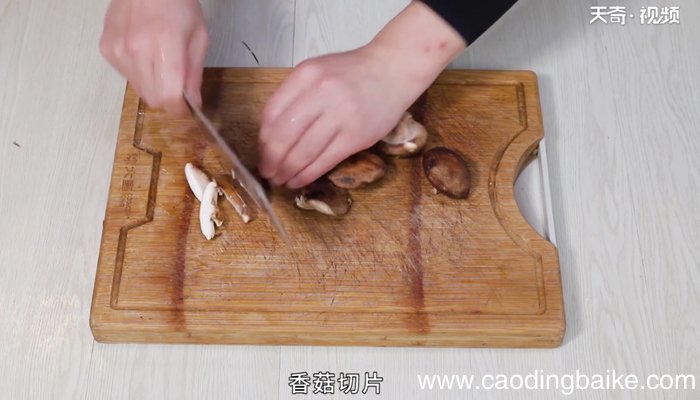 香菇炒肉的做法 香菇炒肉怎么做