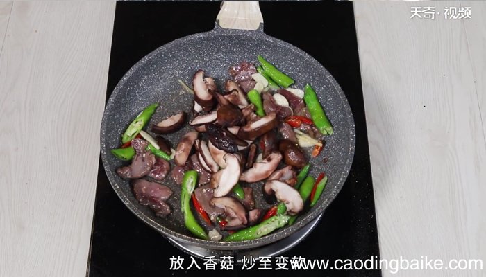 香菇炒肉的做法 香菇炒肉怎么做