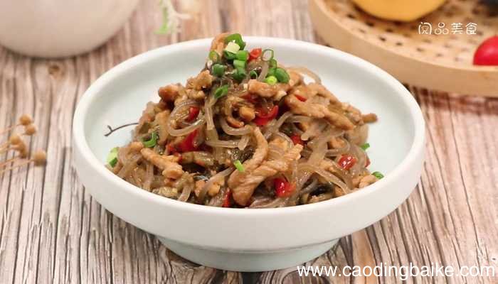 酸菜炒粉条怎么做 酸菜炒粉条怎么做好吃