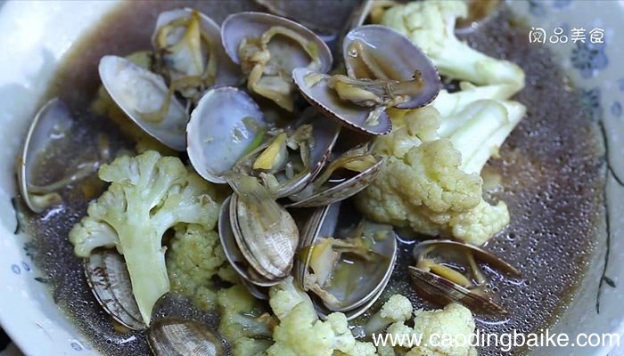 花菜花蛤怎么煮 花菜花蛤
