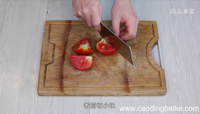 虾仁炒丝瓜番茄 虾仁炒丝瓜番茄的做法